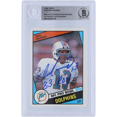 Jaylen Waddle Miami Dolphins Autographed 2021 Panini Obsidian #113 Beckett Fanatics Witnessed Authenticated 10 Rookie Card