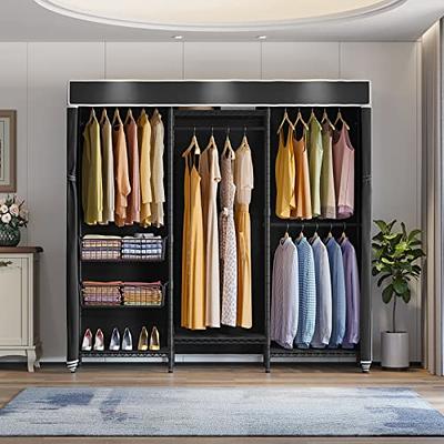 Pull Out Clothes Rod  Clothes rack closet, Clothing rack bedroom