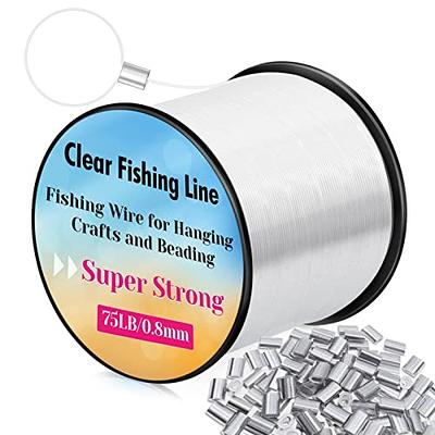 Hanging Wire Clear, Acejoz Thick Fishing Line Nylon String Picture