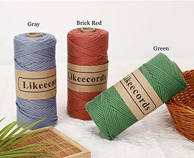 100% Pure Cotton Crochet Yarn by Threadart, Denim