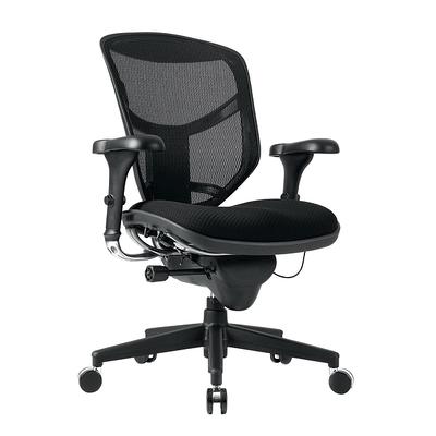 WorkPro 1000 Series Ergonomic MeshMesh Mid Back Task Chair BlackBlack BIFMA  Compliant - Office Depot