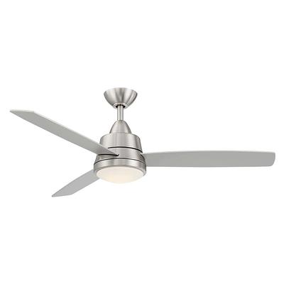 Integrated Led Matte Black Ceiling Fan