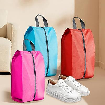 Emissary Shoe Bag Holds 3 Pair of Shoes for Travel, Medium Waterproof Shoe  Bags for Storage, Shoe Bags for Travel With Pocket, Travel Shoe Bags for