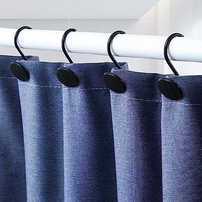Black Shower Curtain Hooks, Decorative Shower Curtain Rings