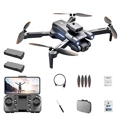 A13 drones with camera for adults 4k HD dual camera Automatic obstacle  avoidance One Touch Take-off and Landing Trajectory flight (Black) - Yahoo  Shopping