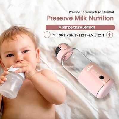 Smart Baby Bottle with USB Bottle Warmer for Instant Baby Milk
