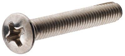 Hillman Stainless Phillips Oval-Head Machine Screws (#8-32 x 3/4in