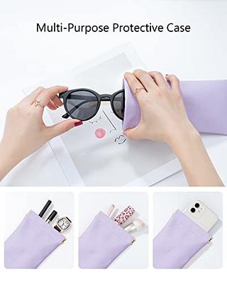 PU Leather Sunglasses Glasses Bag Reading Glasses Case Simple