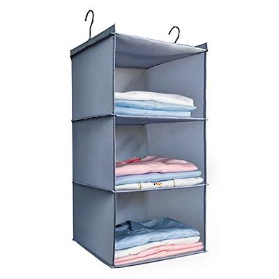 Decor Store Oxford Cloth Washable Multilayer Foldable Hanging Storage Rack  Clothes Organizer 