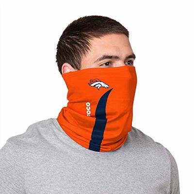 Denver Broncos Crucial Catch Adjustable Face Cover FOCO