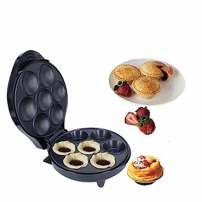 Mini Pie and Quiche Maker- Pie Baker Cooks 6 Small Pies and Quiches in Minutes