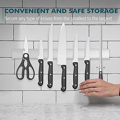 18inch Wall Mounted Magnetic Knife Holder, Kitchen Knife Storage