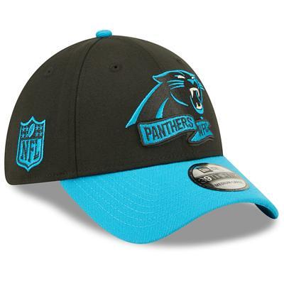 Men's New Era Cream/Blue Carolina Panthers 2022 Sideline 59FIFTY Fitted Hat