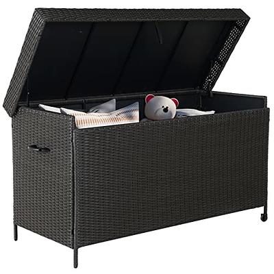 deck storage box, patio storage box, outdoor storage