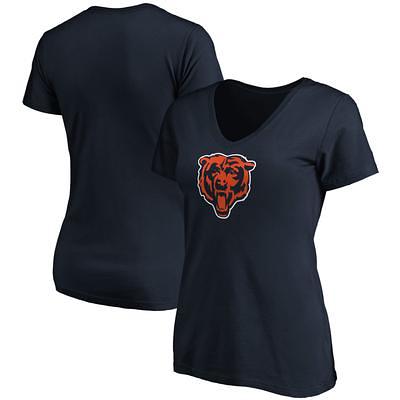 Women's Fanatics Branded Navy Toronto Blue Jays Team Logo Lockup V-Neck T-Shirt