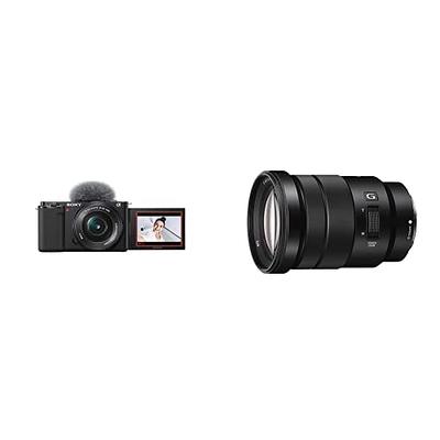 Sony Alpha ZV-E10 - APS-C Interchangeable Lens Mirrorless Vlog Camera -  White