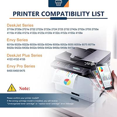 67 XL Ink Cartridge for HP 67XL For deskjet 2700e 2720e Envy 6000e 6055  Printers