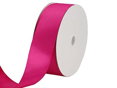 LaRibbons 7/8 Premium Textured Grosgrain Ribbon -Carnation Pink