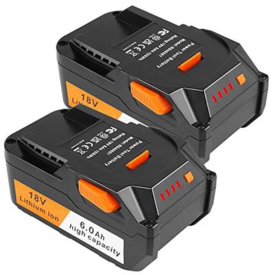 TenHutt 6.0Ah Replacement Lithium Battery for Black and Decker 18V