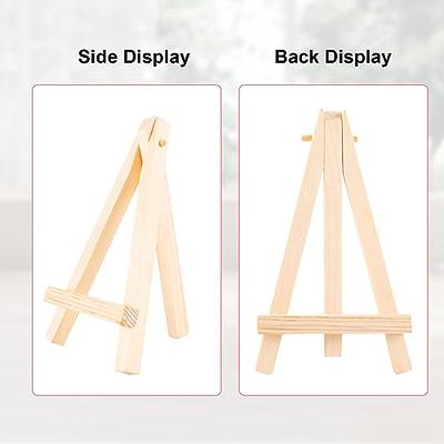 Voittozege 60 Pcs 5 Inches Small Display Easels, Mini Wood Easels Tabletop  Easels for Painting Canvas Wood Display Easels Art Craft Painting Easel  Stand for Artist Adults Students - Yahoo Shopping