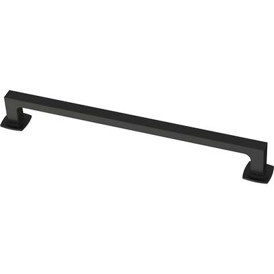 Franklin Brass Simple Modern Square 3 in. (76 mm) Matte Black