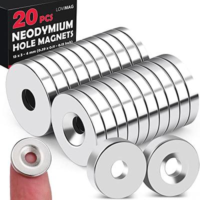 NAZZO Small Magnets, Rare Earth Magnets, Super Strong Neodymium