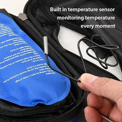 Breastmilk Cooler Bag with Digital Thermometer - Baby Bottle Cooler Bag  with