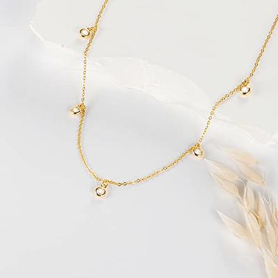  Tewiky Aesthetic Jewelry, Dainty Gold Pearl Necklace 14k Gold  Plated 3 Pearl Pendant Necklace Simple Choker Necklace for Women Fashion  Gold Necklaces Aesthetic Tiny Pearl Necklaces for Women Girls: Clothing,  Shoes