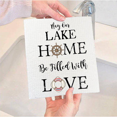 LOVE - Swedish Dishcloth