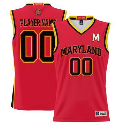 Youth ProSphere White Maryland Terrapins NIL Pick-A-Player Basketball Jersey Size: Extra Large