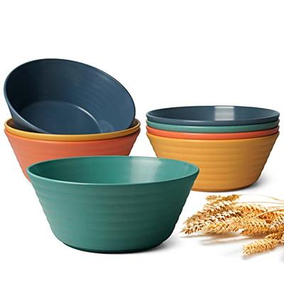 Youngever 11 inch 120 Ounce Plastic Mixing and Serving Bowls, Large Popcorn  Bowls, Salad Bowls, Chip and Dip Serving Bowls, Set of 9 (Coastal) - Yahoo  Shopping