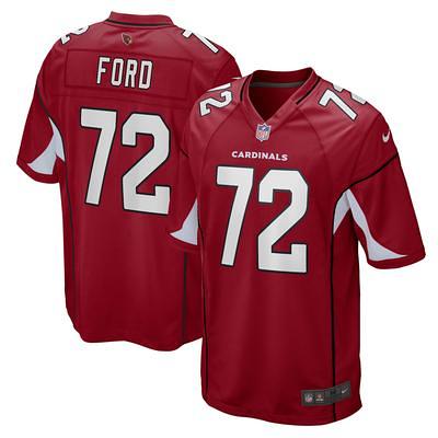 Geoff Swaim Men's Nike Cardinal Arizona Cardinals Custom Game Jersey Size: Small