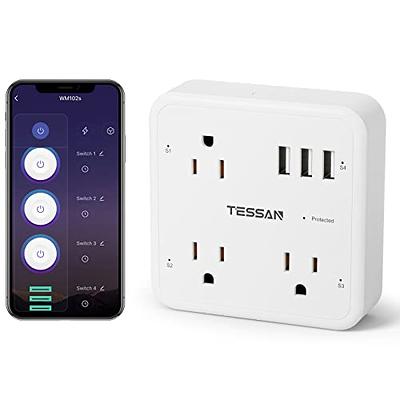 Remote Control Outlet, TESSAN Wireless Electrical Outlet, On/Off