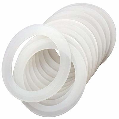 4pcs Replacement Rubber Lid Seals Compatible with 16 & 20 oz