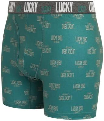 Lucky Brand Men's Underwear – ClassicBoxer Briefs with Functional Fly (3  Pack), Size Medium, Blue/Pink/Print - Yahoo Shopping