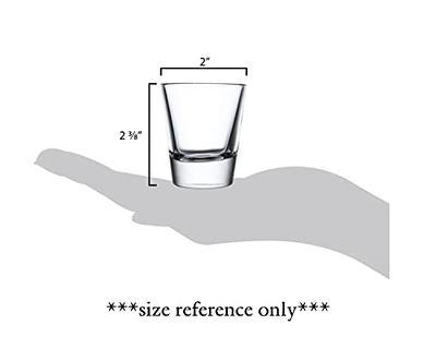 Shot Glass - 1 oz Dimensions & Drawings