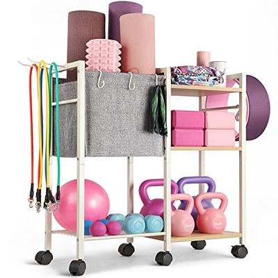 Yoga Mat Storage Rack Yoga Mat Holder Home Gym Equipment Workout