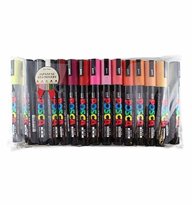 16 Posca Markers 3M, Posca Pens for Art Supplies, School Supplies, Rock  Art, Fabric Paint, Fabric Markers, Paint Pen, Art Markers, Posca Paint  Markers - Yahoo Shopping
