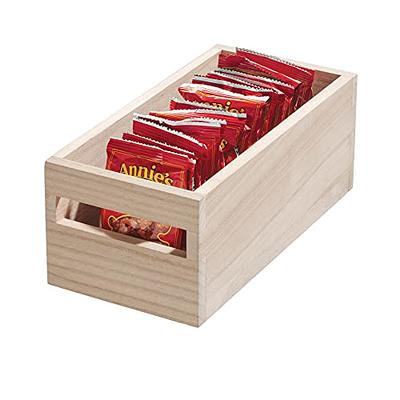 Simplify 64-Count Plastic Ornament Organizer Storage Box, Red 