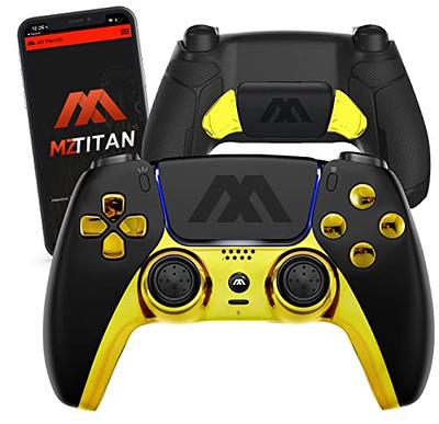 HEXGAMING RIVAL FPS eSport Custom Controller for PS5, PC - Black Gold 