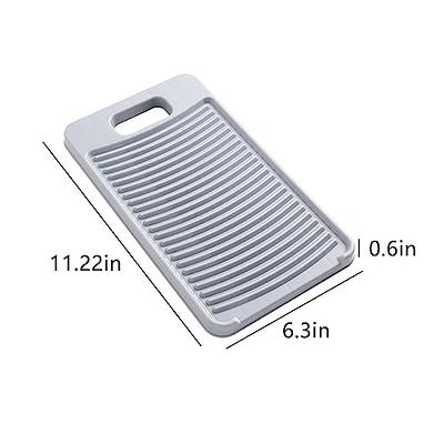 Mini Household Hand Plastic Washboard for Hand Washing Clothes Small Items