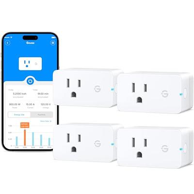 Smart Thermostat, Programmable Wi-Fi Thermostat Works with Alexa  White B08J4C8871 - The Home Depot