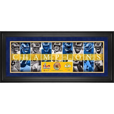 WinCraft Los Angeles Rams Super Bowl LVI Champions 12'' x 30