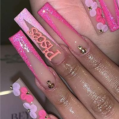 Letter Nail Decals