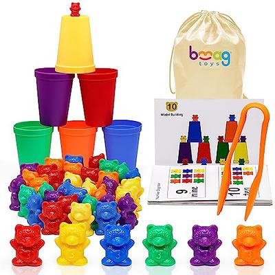 Bmag Counting Bears with Matching Sorting Cups, Preschool Learning Toys  Color Recognition and Math Learning Games, STEM Educational Toy Gift for  Kids Age 3 4 5 Year Old Boys Girls - Yahoo Shopping