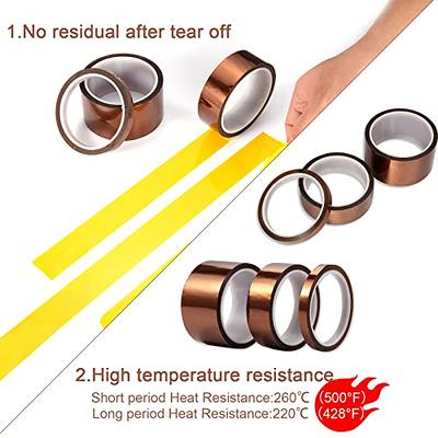 108ft Heat Tape,Heat Resistant Tape,Heat Transfer Tape,Thermal Tape,Sublimation  Tape,Heat Vinyl Press Tape,No Residue,High Temperature Tape for  Electronics,Soldering,Circuit Board (30mm 2Rolls) - Yahoo Shopping