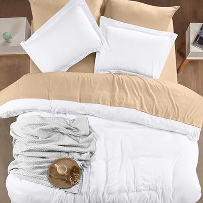 Utopia Bedding Duvet Cover King Size Set - 1 Duvet Cover with 2 Pillow  Shams - 3 Pieces Comforter Cover with Zipper Closure - Ultra Soft Brushed