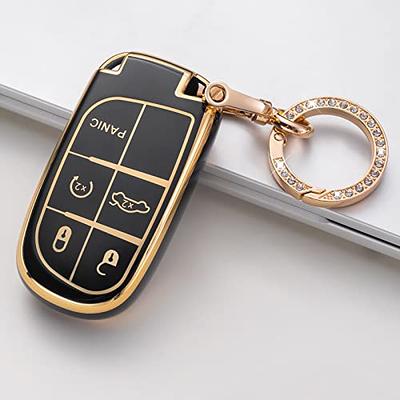 Soft TPU Car Remote Key Case Cover For Jeep Renegade Grand Cherokee For  Dodge Ram 1500 Journey Charger Challenger Fiat Durango