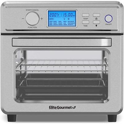 Elite 10L Multi-Use Digital Air Fryer Oven Stainless Steel