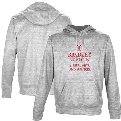 Men's Champion Heathered Oatmeal Bradley Braves Eco Powerblend